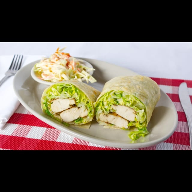 Chicken Caesar Wrap.